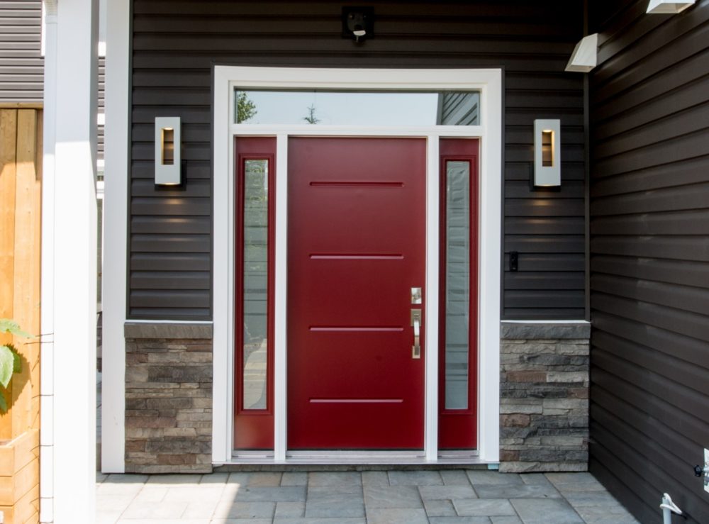Painted Windows Doors Kohltech Canada Us - Cranberry Paint Color For Front Door