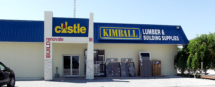 Exterior Image of the Kimball Lumber Store