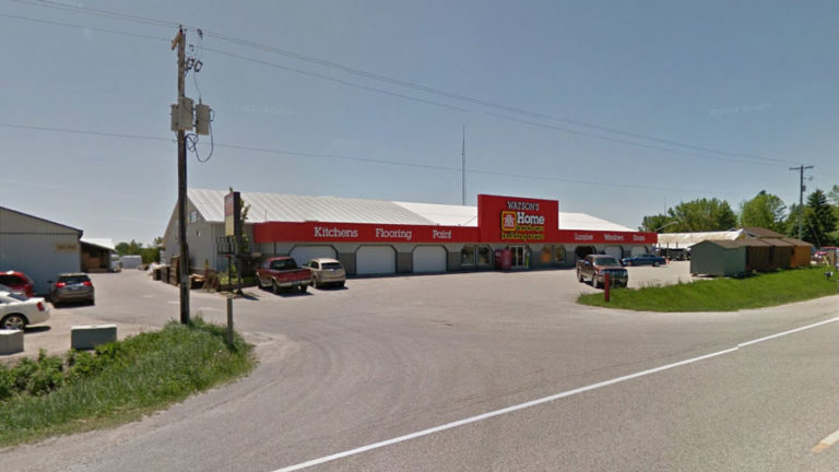 Exterior picture of Watsosn Home Hardware in Gorrie, ON
