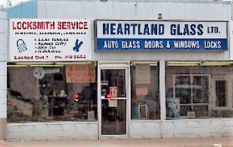 Exterior Shot of Heartland Glass