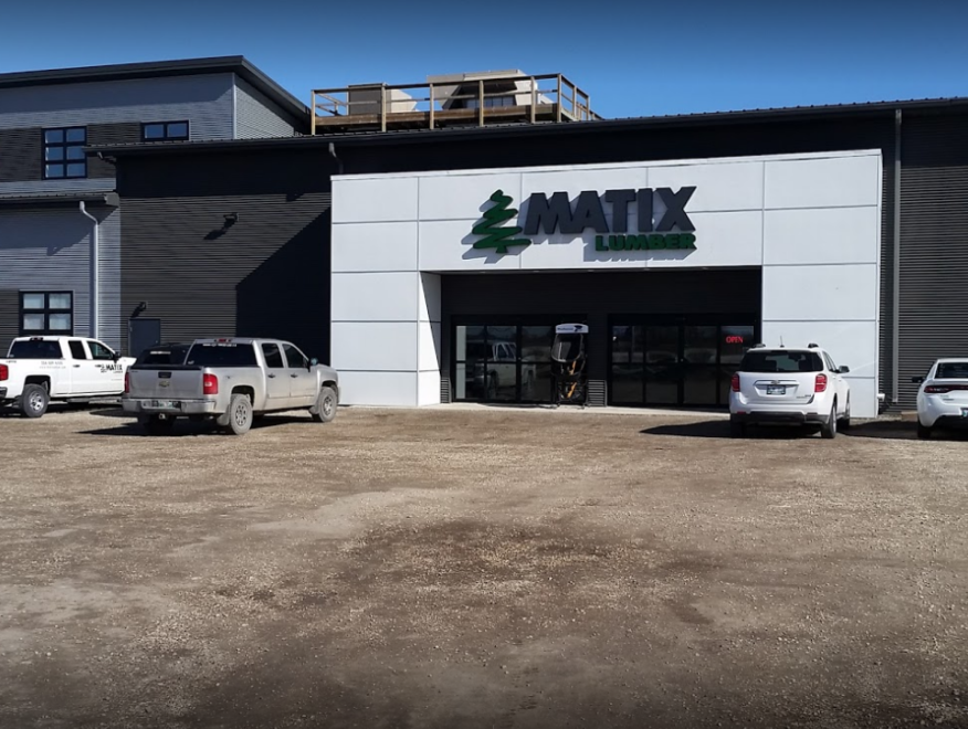 Exterior image of Matix Lumber in Winnipeg, MB