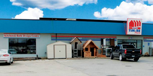 An exterior photo of the Watson Timber Mart