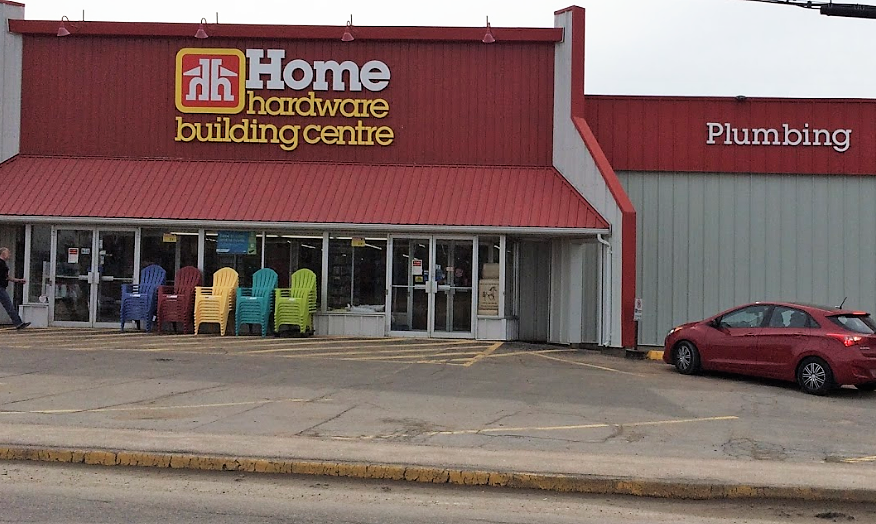 Wilson's Home Hardware in Digby, NS. Exterior view of the store